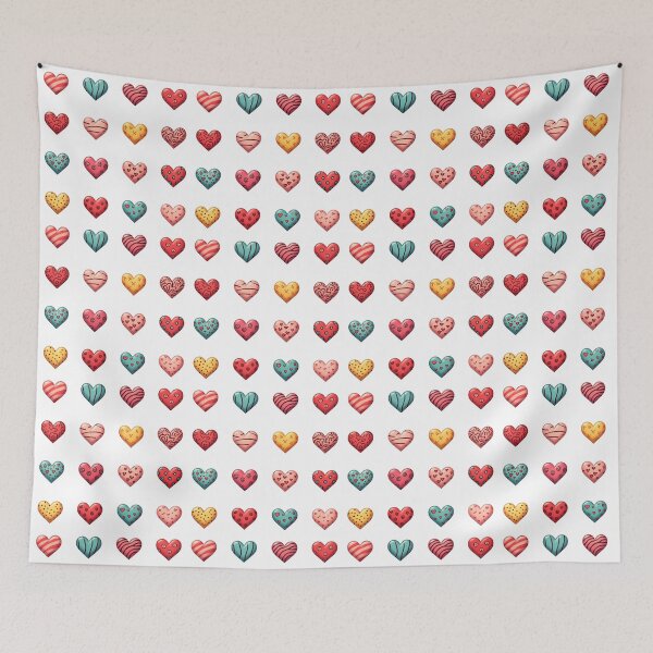 Item preview, Patterned Hearts Collection 2 designed and sold by Craftifik ..
