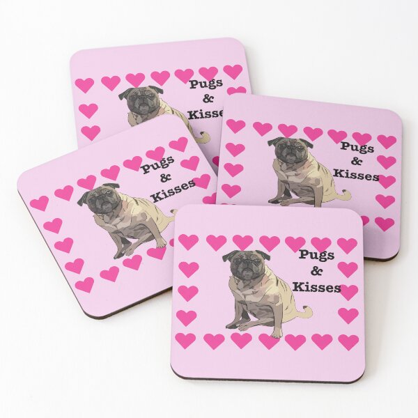 Item preview, Pugs & Kisses designed and sold by Mountain-Point.