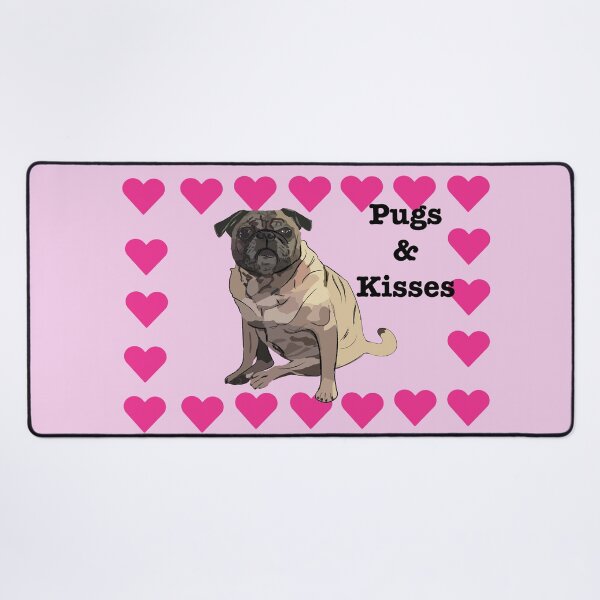 Item preview, Pugs & Kisses designed and sold by Mountain-Point.