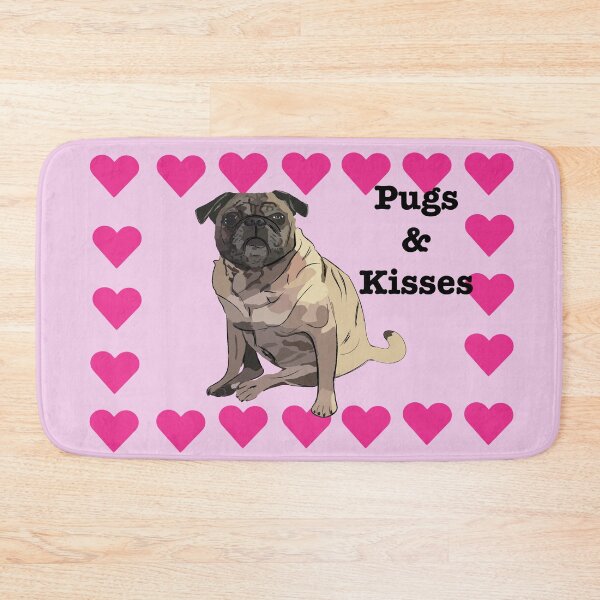 Item preview, Pugs & Kisses designed and sold by Mountain-Point.