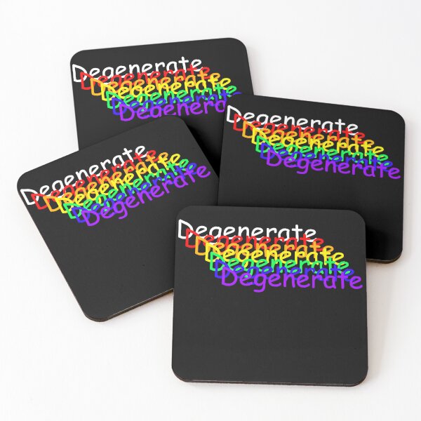 Item preview, Rainbow Degenerate, Dark on Light. designed and sold by Plaer1.