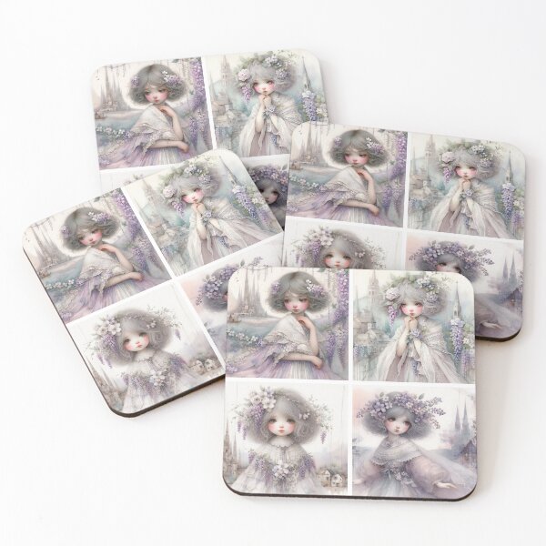 Item preview, Wisteria Girl designed and sold by Beyondnote-Art.