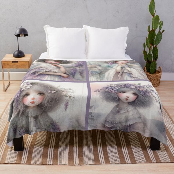 Item preview, Wisteria Girl designed and sold by Beyondnote-Art.