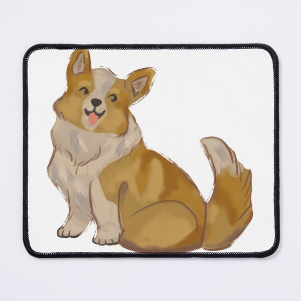 Item preview, Fluffy Corgi Just Chilling designed and sold by arrowofthyme.