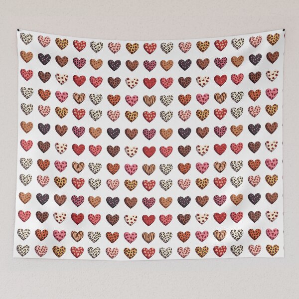 Item preview, Patterned Hearts Collection 4 designed and sold by Craftifik ..