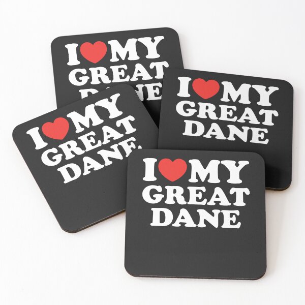 Item preview, I Love My Great Dane designed and sold by shitpostee.