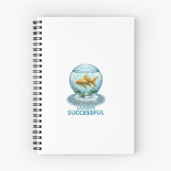 Item preview, Frutiger Aero Goldfish | LOGIN SUCCESSFUL Y2K Aesthetic designed and sold by rockyRG.