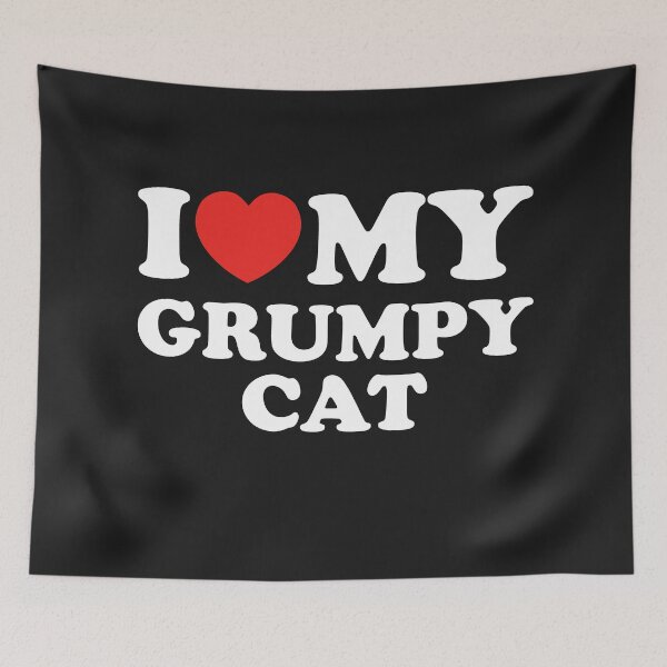 Item preview, I Love My Grumpy Cat designed and sold by shitpostee.