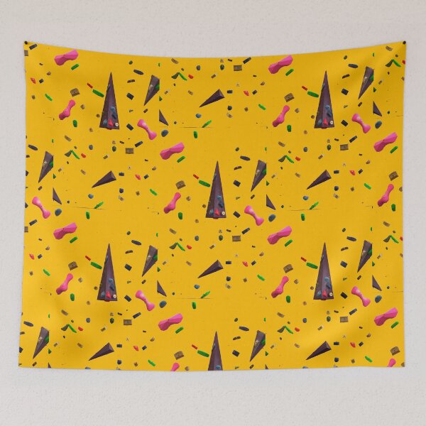 Item preview, Colorful Bouldering Holds Abstract - Magpie Springs designed and sold by MagpieSprings.