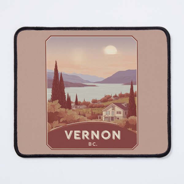 Item preview, Vernon British Columbia Canada Sunset Vernon BC Lakeside Landscape Okanagan Wine Country designed and sold by meganohm.
