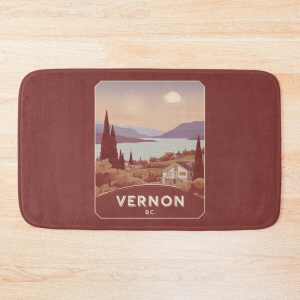 Item preview, Vernon British Columbia Canada Sunset Vernon BC Lakeside Landscape Okanagan Wine Country designed and sold by meganohm.