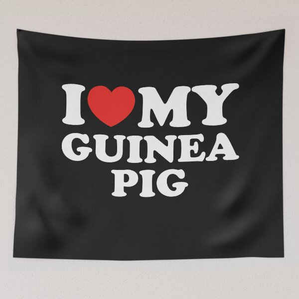 Item preview, I Love My Guinea Pig designed and sold by shitpostee.
