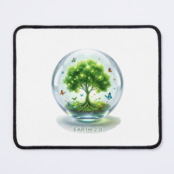 Item preview, Earth 2.0 Biosphere Tree of Life Surreal Digital Art designed and sold by rockyRG.
