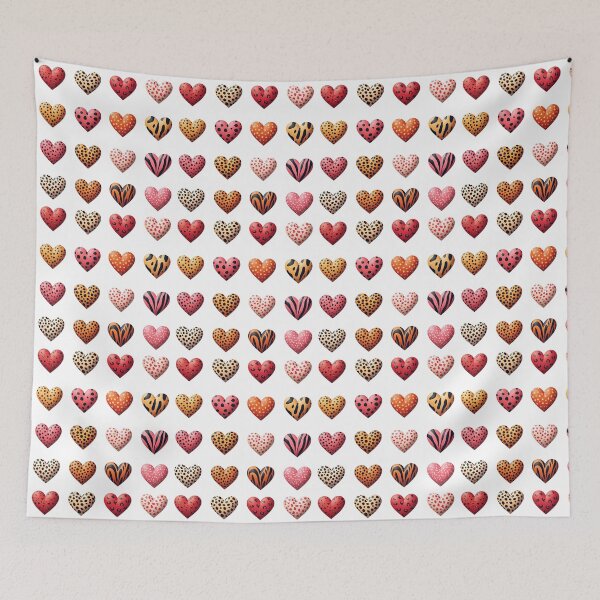 Item preview, Patterned Hearts Collection 7 designed and sold by Craftifik ..