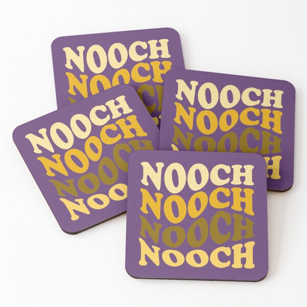 Item preview, Nooch Vegan Nutritional Yeast Typography designed and sold by Cult of Seitan.