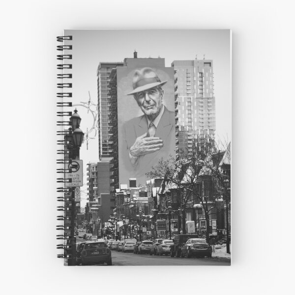 Item preview, Leonard Cohen Mural Montreal designed and sold by KevinTPerry.