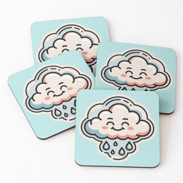 Item preview, Happy pink rainy cloud designed and sold by XXVSHIRT.