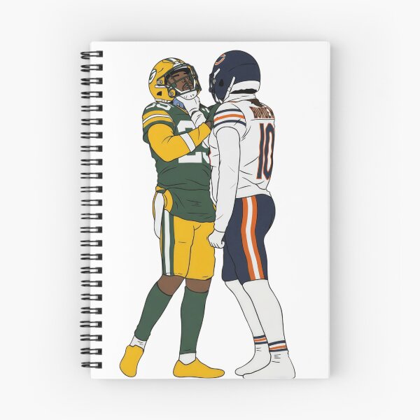 Artikelvorschau, Luther Burden III gegen die Packers entworfen und verkauft von Hoops and Movie Sticks.