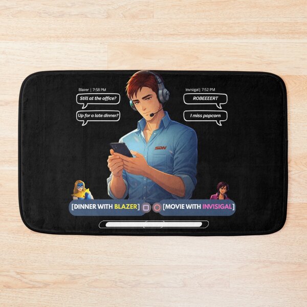 Item preview, Dinner With Blazer Or Movie With Invisigal Dispatch designed and sold by Redboy's Gallery.