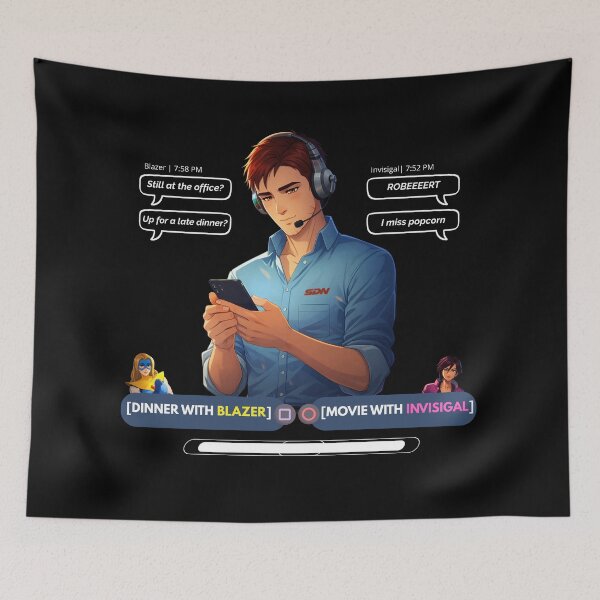 Item preview, Dinner With Blazer Or Movie With Invisigal Dispatch designed and sold by Redboy's Gallery.