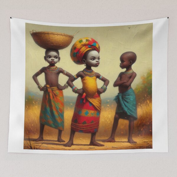 Item preview, African Kids designed and sold by Beyondnote-Art.