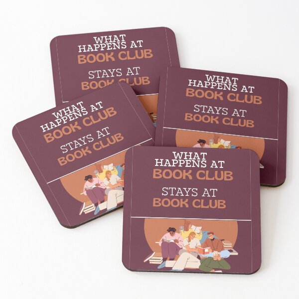 Item preview, What Happens at Book Club designed and sold by BeWell50.