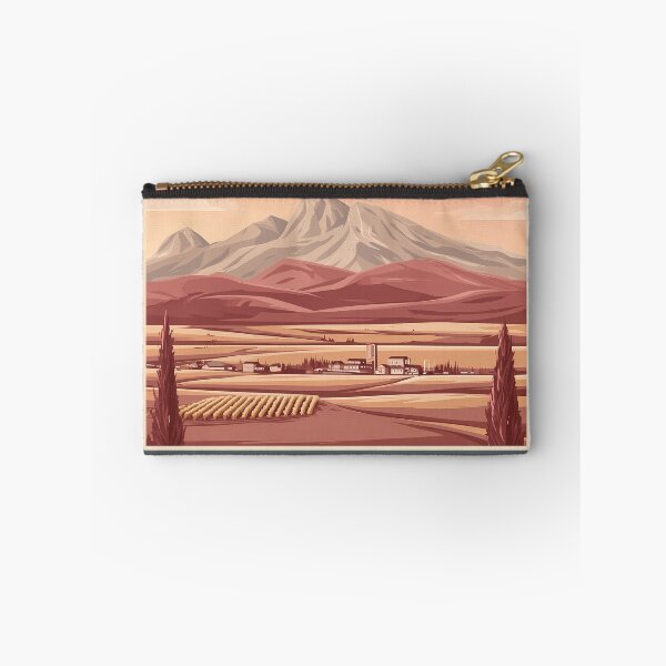 Item preview, Vulcan Alberta Canada Sci-Fi Landscape Vulcan AB Prairie Town UFO Retro Alberta Canada Alien Pop Culture designed and sold by meganohm.