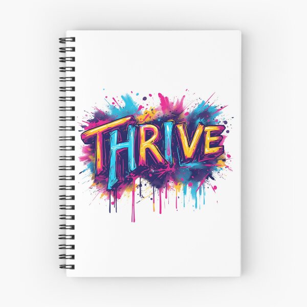Aperçu de l'œuvre Thrive Graffiti Graphic créée et vendue par Greenway Creations.