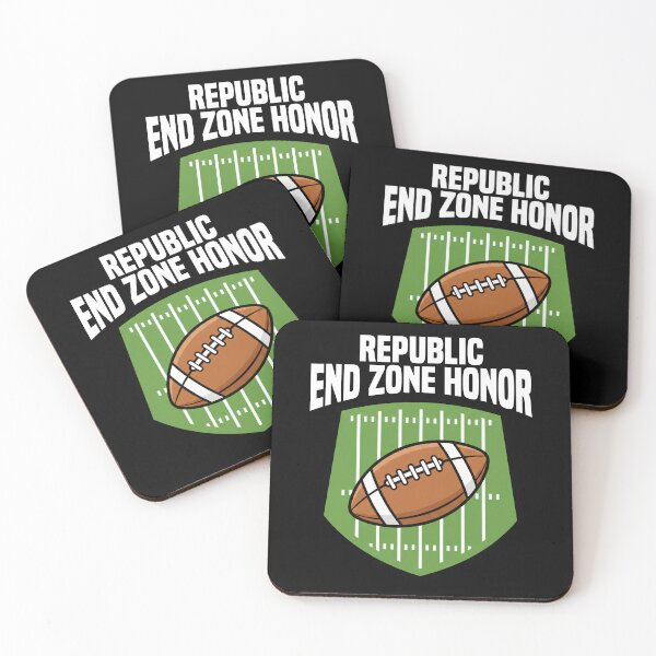 Item preview, REPUBLIC END ZONE HONOR - NEW ENGLAND FOOTBALL designed and sold by KEF Custom.