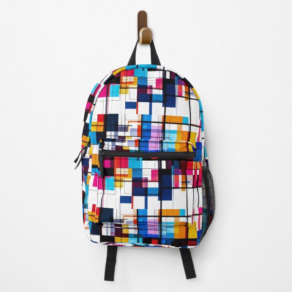 Item preview, Mondrian Color Squares – Modern Geometric Abstract designed and sold by NizuCaCi.