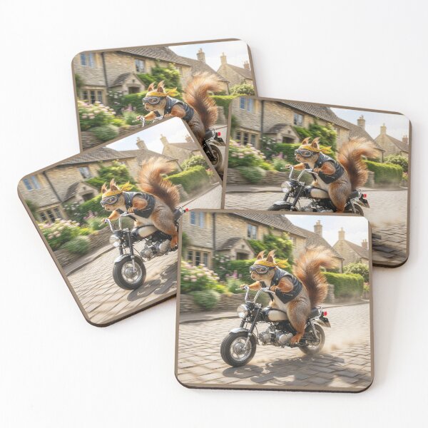 Item preview, Rowdy Red Squirrel Tears Through Quiet English Village designed and sold by Tridentulus.