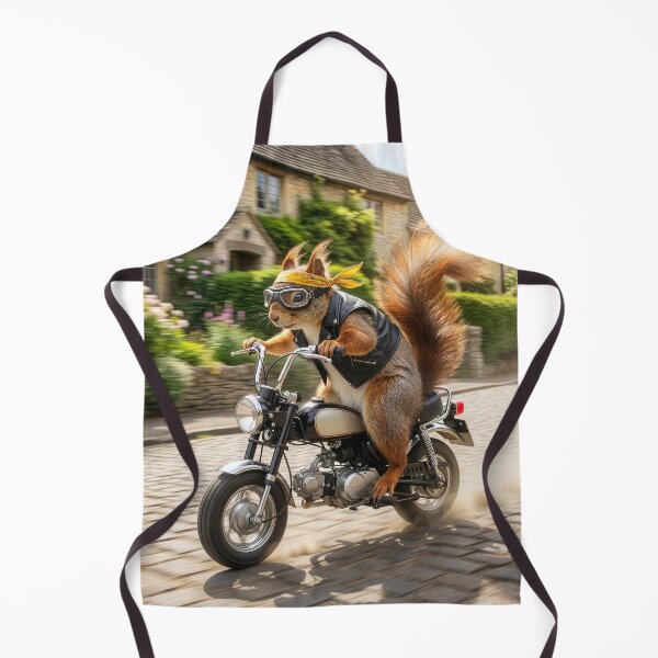 Item preview, Rowdy Red Squirrel Tears Through Quiet English Village designed and sold by Tridentulus.