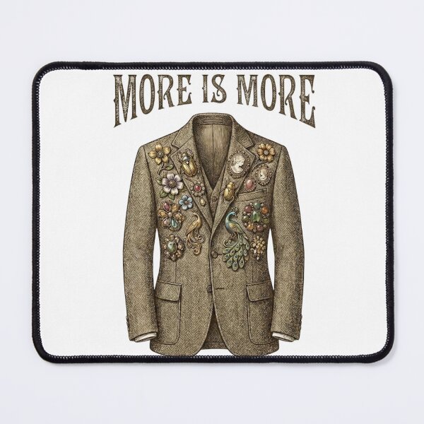 Item preview, Maximalist Dark Academia Brooch Jacket Engraving Art designed and sold by rockyRG.