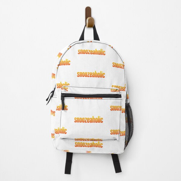 Item preview, snoozeaholic, Orange Typography designed and sold by Memes N Lore .