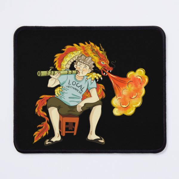 Item preview, Western Guy Smoking Vietnamese Tobacco (thuoc lao) designed and sold by RosalinesEyes.