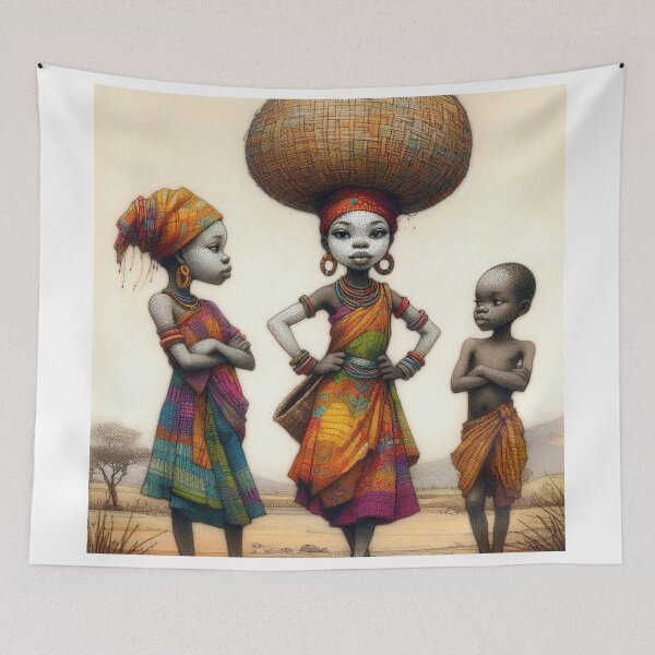 Item preview, African Kids designed and sold by Beyondnote-Art.