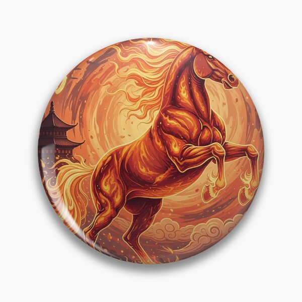 Item preview, Fire Horse (The Year of) designed and sold by Marilyn Franklin.