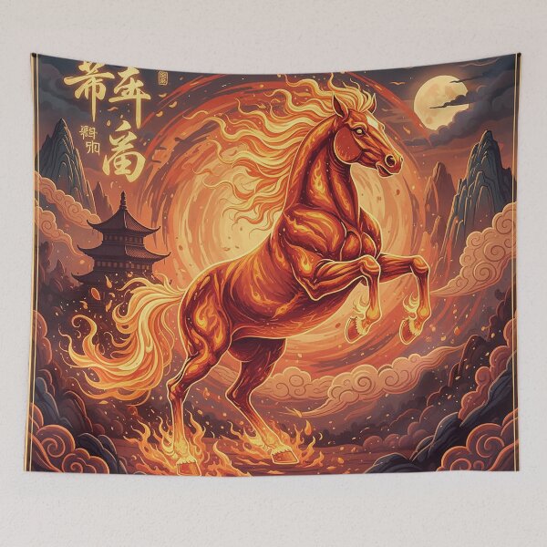 Item preview, Fire Horse (The Year of) designed and sold by Marilyn Franklin.