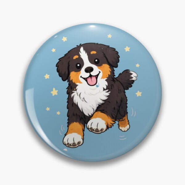 Item preview, A running Bernese Mountain dog designed and sold by PawPurfect.