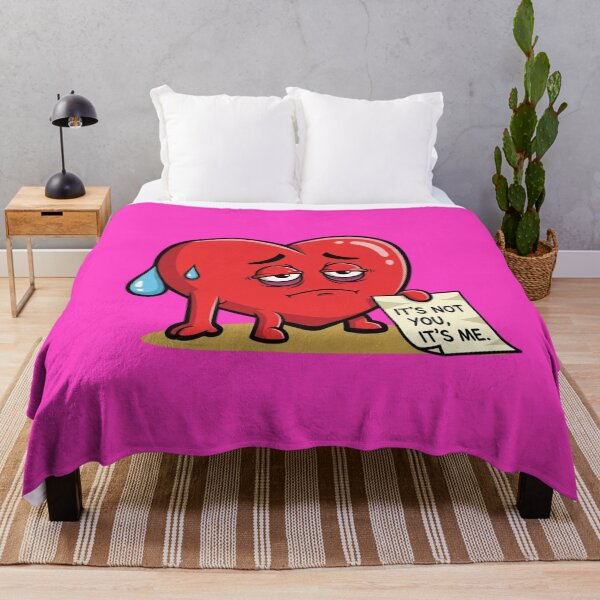 Item preview, Funny Heart Breakup It's Not You It's Me Art designed and sold by Innova_Creations.
