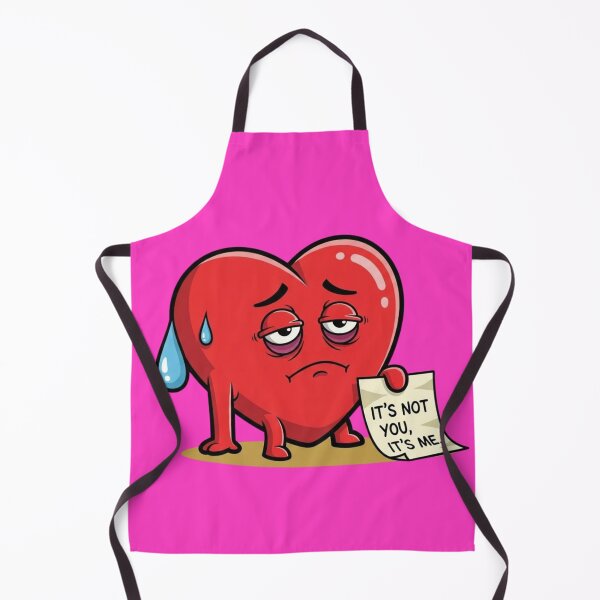 Item preview, Funny Heart Breakup It's Not You It's Me Art designed and sold by Innova_Creations.