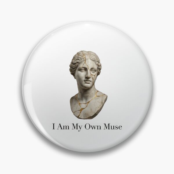 Item preview, Kintsugi Muse Bust Tee - Light Academia Art designed and sold by rockyRG.