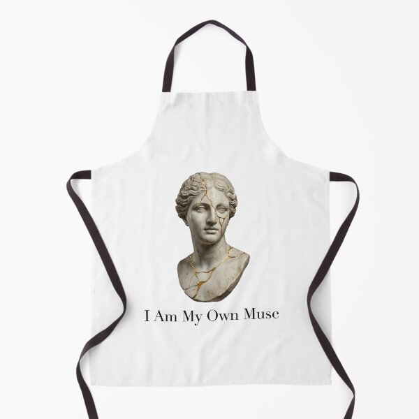 Item preview, Kintsugi Muse Bust Tee - Light Academia Art designed and sold by rockyRG.