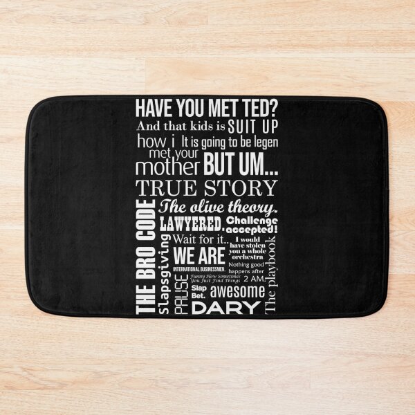 Item preview, HIMYM Quote Collection (Variant I) designed and sold by Screen Lore.
