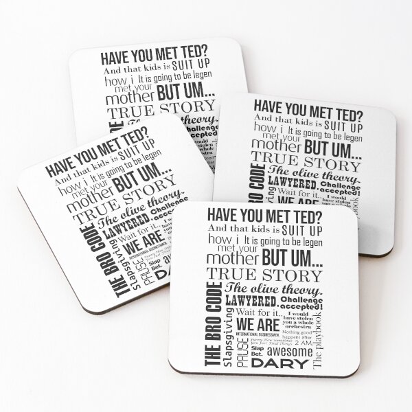 Item preview, HIMYM Quote Collection (Variant II) designed and sold by Screen Lore.