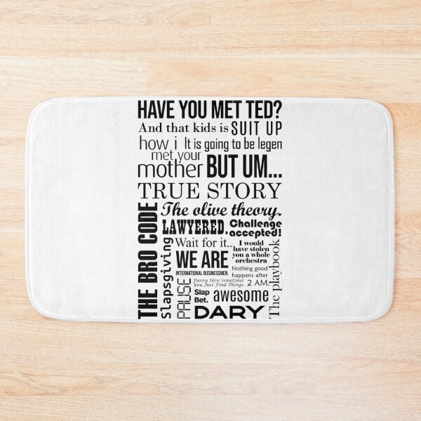 Item preview, HIMYM Quote Collection (Variant II) designed and sold by Screen Lore.