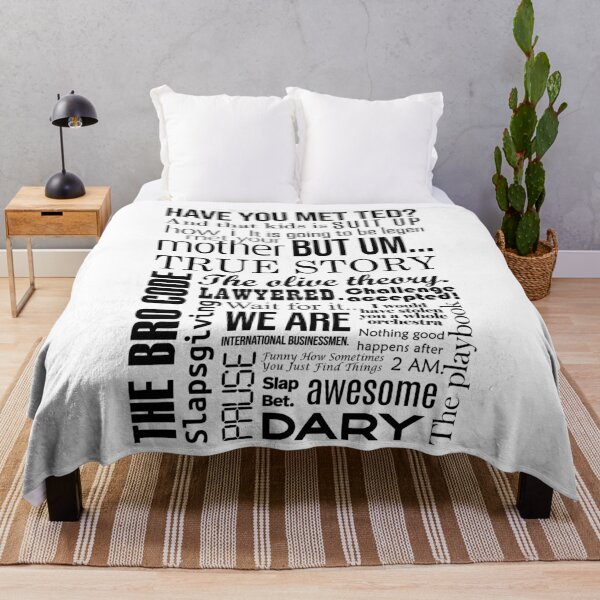 Item preview, HIMYM Quote Collection (Variant II) designed and sold by Screen Lore.