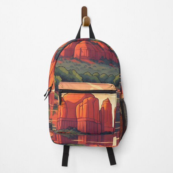 Item preview, Sedona Sunset Cathedral Rock Reflection designed and sold by DrawHandArt.