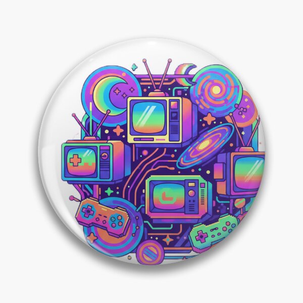 Item preview, Digital Timewarp designed and sold by TrippyThreadsArtStudio.