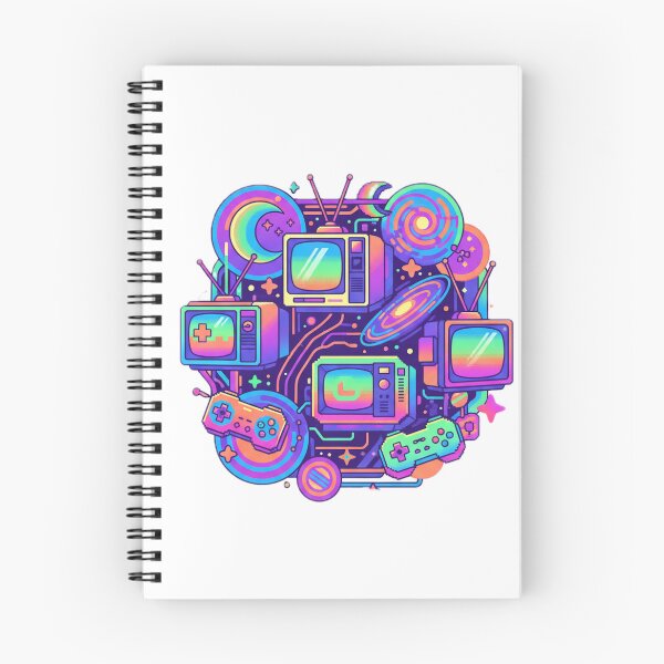 Item preview, Digital Timewarp designed and sold by TrippyThreadsArtStudio.